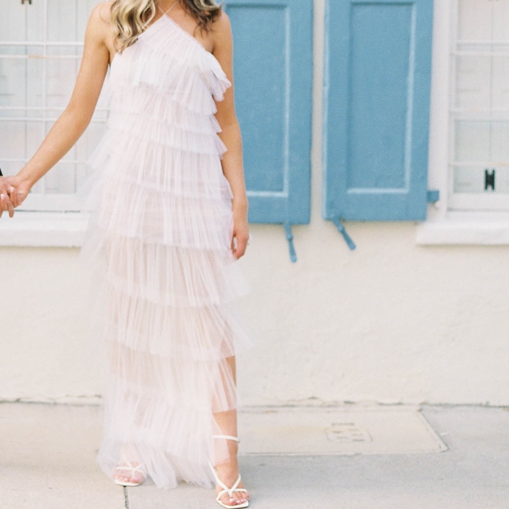 The Bar Henri Gown in Blanc